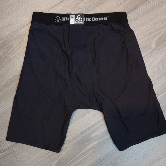 McDavid Premium Compression Shorts Ultra W/Cup Pocket Black Size Medium. - Picture 9 of 14